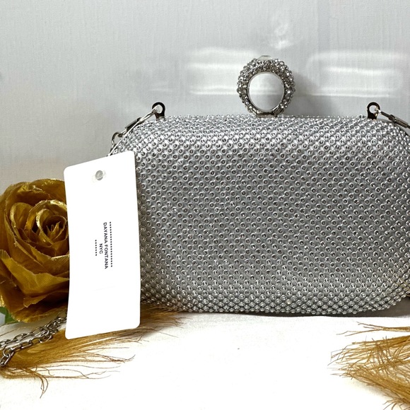 DAYANA FONTANA NYC Diamante Beaded Clutch ////Special - Picture 3 of 10